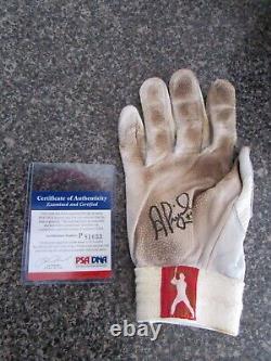 Albert Pujols Game-Used Batting Glove Auto PSA DNA Player Worn Signed