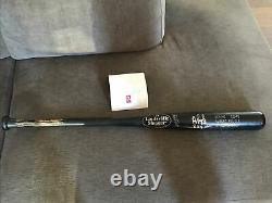 Albert Pujols H&B Game Used Bat 2002 Auto Signed Rookie Cardinals INSCRIBED PFF