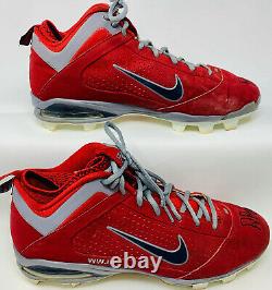 Albert Pujols Signed Game Used Autographed Cleats PSA DNA COA P81659 P81652