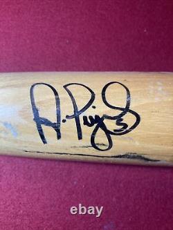 Albert Pujols Signed Game Used Bat 1/1 JSA