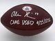 Alec Pierce Signed Indianapolis Colts Game Used Football Vs. Chiefs 2022