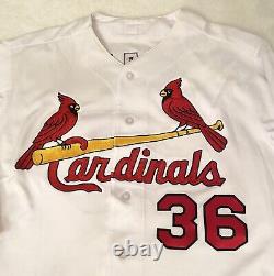 Aledmys Diaz Autographed/Signed Game Used MLB Jersey. St. Louis Cardinals COA