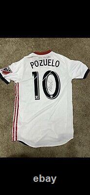 Alejandro Pozuelo Game Used Toronto FC Autographed Jersey MLS Mvp