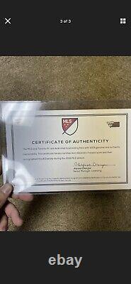 Alejandro Pozuelo Game Used Toronto FC Autographed Jersey MLS Mvp