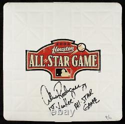 Alex Rodriguez 2004 Game Used & Signed Asg Base 1st Yankee All-star Game Bas