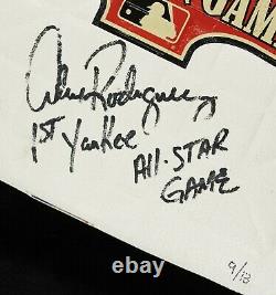 Alex Rodriguez 2004 Game Used & Signed Asg Base 1st Yankee All-star Game Bas