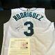Alex Rodriguez Signed Game Used Rookie 1996 Seattle Mariners Jersey Jsa Coa