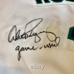 Alex Rodriguez Signed Game Used Rookie 1996 Seattle Mariners Jersey JSA COA