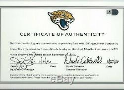 Allen Robinson Bears / Jaguars Game Used / Worn Jersey Signed Photomatched Auth