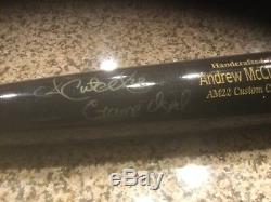 Andrew McCutchen Game Used Signed Bat