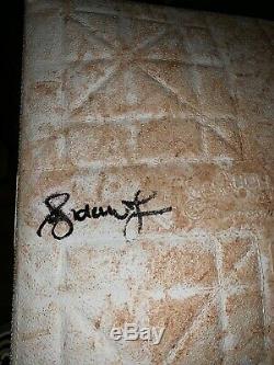Andruw Jones Autographed Game Used 2004 NLDS Base Atlanta Braves MLB PROOF