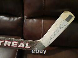 Antero Niittymaki Signed Game Used Goalie Hockey Stick From Philadelphia Flyers