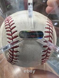 Anthony Rizzo Signed Game Used Cubs 2016 World Series Ball Game 6 Fanatics/mlb