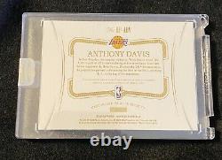 Anthony davis 2019-20 panini flawless patch auto /15 pics lakers game worn