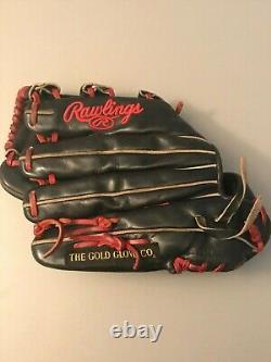 Austin Beck Signed Auto Autographed Game Used Fielding Glove Onyx COA Athletics