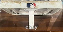 Authentic Game Used Base from Yankee Stadium signed by Bernie Williams. 6/16/05