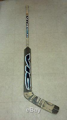 Authentic Signed Miikka Kiprusoff Game-Used Stick for the Perfect Flames Fan