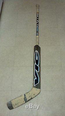 Authentic Signed Miikka Kiprusoff Game-Used Stick for the Perfect Flames Fan
