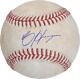 Autographed Bryce Harper Phillies Game Used Base Item#13901749 Coa