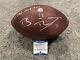 Ben Roethlisberger Pittsburgh Steelers Game Used Signed Football 10-2-16 With Coa