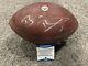 Ben Roethlisberger Pittsburgh Steelers Game Used Signed Football 9-18-16 With Coa
