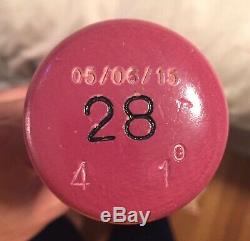 BUSTER POSEY SF GIANTS Rare GAME USED 2015 MOTHERS DAY Uncracked BAT Signed