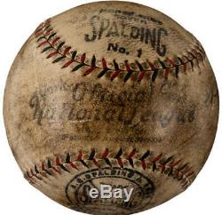 Babe Ruth Signed Autographed Game Used ONL Baseball PSA/DNA