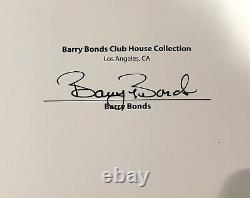 Barry Bonds Game Used Worn Jersey 2001 73 HR Year Giants Signed COA Not Bat