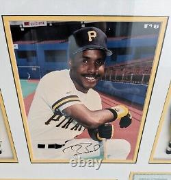 Barry Bonds Signed Game Used Pittsburgh Batting Gloves Very Rare