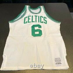 Bill Russell Signed Authentic Boston Celtics Game Used Jersey JSA & MEARS COA