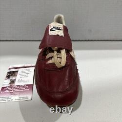 Bob Boone Game Used Signed NIKE Vintage Baseball Cleat Phillies Auto JSA