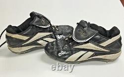 Bobby Jenks 2005 Chicago White Sox Autographed Game Used Worn Cleats MLB PSA
