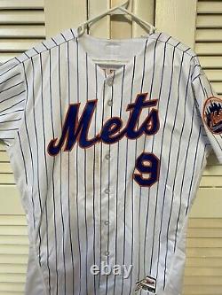 Brandon Nimmo GAME USED and Autographed Mets Jersey