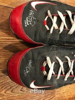 Brandon Phillips SIGNED Nike Swingman Game Used Cleats PSA DNA Cincinnati Reds