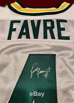 Brett Favre Game Used Worn Signed Packers NFL Football Jersey GF LOA HOF SB XXXI