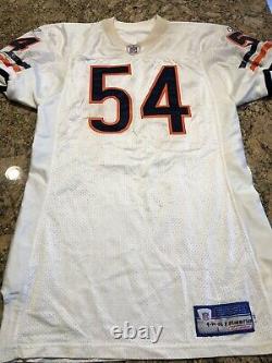 Brian Urlacher Signed Game Used 9/14/03 Chicago Bears Jersey 12 Tackles Beckett
