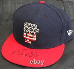 Bruce Bochy 2019 Game Used Signed Autographed 4th of July Baseball Cap Giants