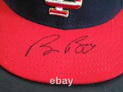 Bruce Bochy 2019 Game Used Signed Autographed 4th of July Baseball Cap Giants