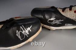 Bryce Harper official game-used autographed Cleats Philadelphia Phillies