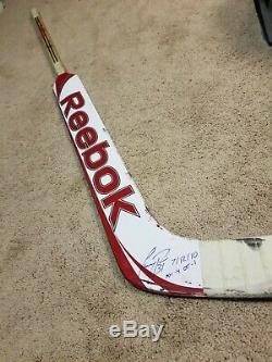 CAREY PRICE 12-7-10 Signed Montreal Canadiens PM Game Used Hockey Stick NHL COA