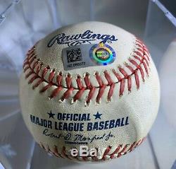CLAYTON KERSHAW SIGNED Game Used Baseball Dodgers MLB PSA Authentication HOF