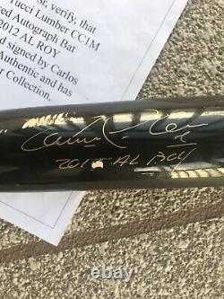 Carlos Correa Houston Astros 2016 Game Used & Signed MLB Bat with COA
