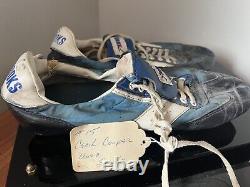 Cecil Cooper Game Worn/Used And Autographed Cleats