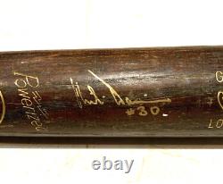 Chili Davis Game Used Bat San Francisco Giants Autographed Signed