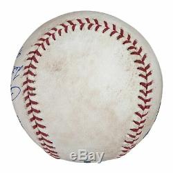 Chipper Jones Signed Game Used Baseball From His Final Career Game 2012 PSA DNA