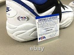 Chris Mullin Game Worn Used Signed Jersey & Shoes 95' 96' PSA COA HOF Warriors