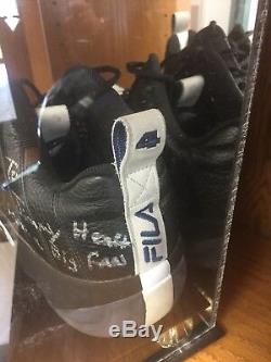 Chris Webber NBA Game Used / Gameworn Shoes, Photo-Signed/Autographed Multiple X