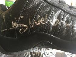 Chris Webber NBA Game Used / Gameworn Shoes, Photo-Signed/Autographed Multiple X