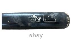 Christian Yelich Signed GAME USED 2013 Rookie Season Uncracked Bat Miami Marlins
