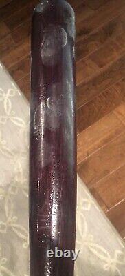 Chuck Knoblauch Signed Game Used Bat Yankees Uncracked